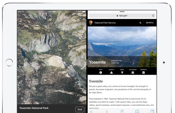 how to do split screen ipad pro